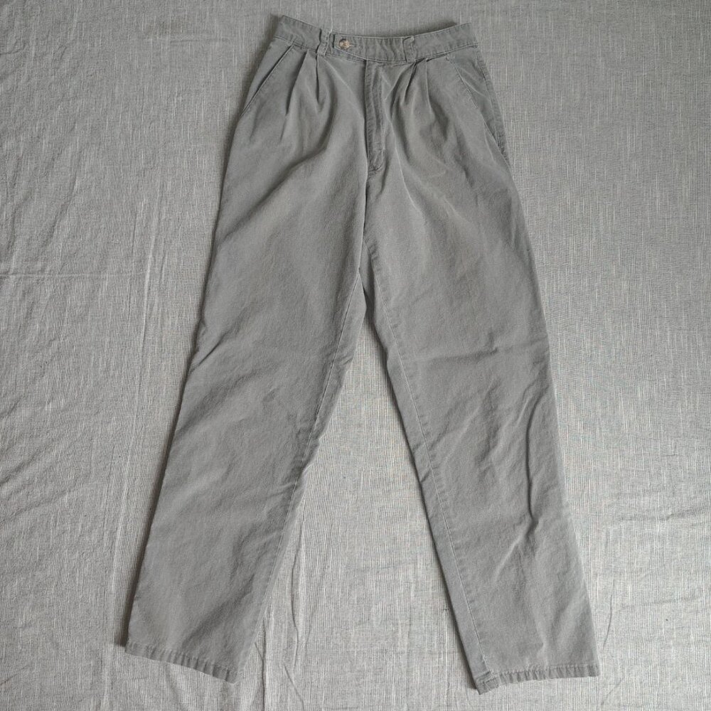 Vintage Patagonia‎ Pants Womens Size 8 Gray Pleated